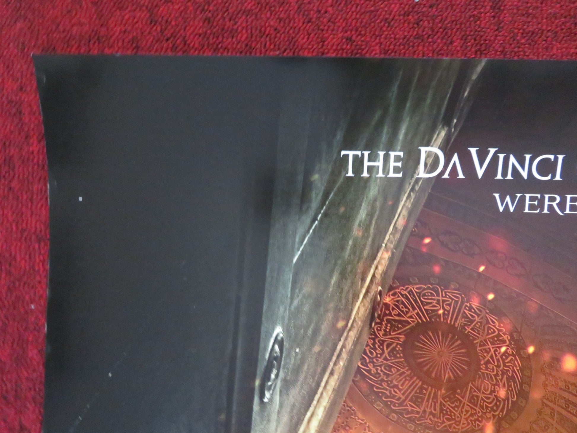 INFERNO US ONE SHEET ROLLED POSTER TOM HANKS DAN BROWN 2016 Rendezvous Cinema Movie posters