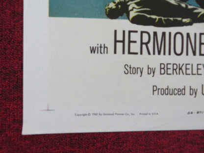 INFORMATION RECEIVED FOLDED US ONE SHEET POSTER S.SESSELMANN WILLIAM SYLVES 1962 Rendezvous Cinema Movie posters