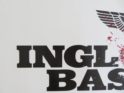 INGLOURIOUS BASTERDS - A UK QUAD (30"x 40") ROLLED POSTER TARANTINO B. PITT 2009 Rendezvous Cinema Movie posters