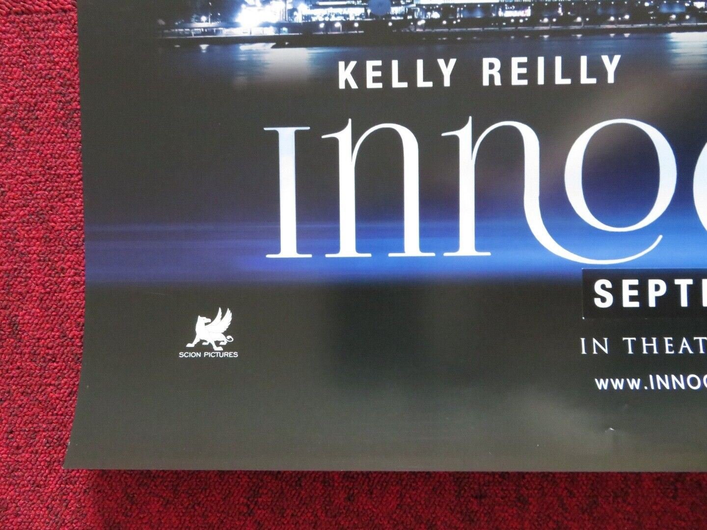 INNOCENCE US ONE SHEET ROLLED POSTER SOPHIE CURTIS KELLY REILLY 2013 Movie posters