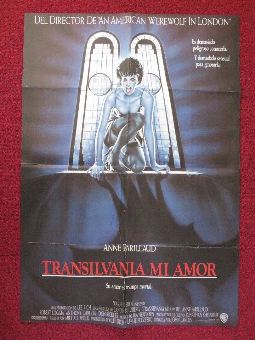 INNOCENT BLOOD ARGENTINA ONE SHEET POSTER JOHN LANDIS ANNE PARILLAUD 1992 - Rendezvous Cinema