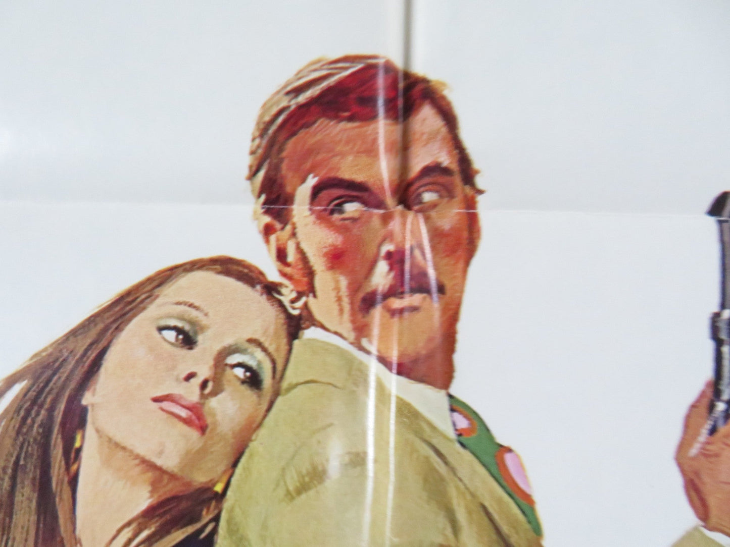 INNOCENT BYSTANDERS FOLDED US ONE SHEET POSTER STANLEY BAKER G. CHAPLIN 1972 Rendezvous Cinema Movie posters