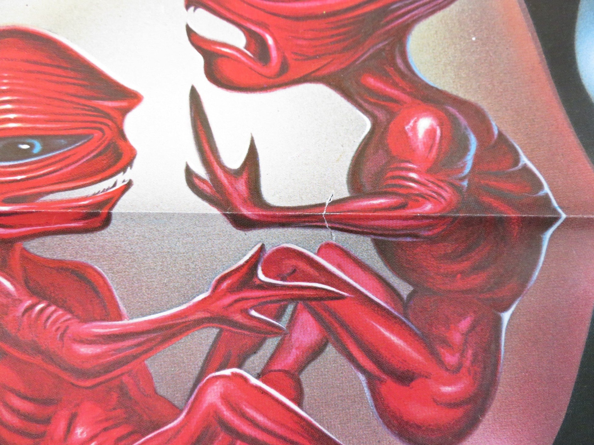 INSEMINOID / HORROR PLANET - A US TRI FOLDED ONE SHEET ROLLED POSTER 1981 Rendezvous Cinema Movie posters