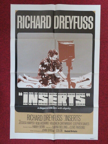 INSERTS FOLDED US ONE SHEET POSTER RICHARD DREYFUSS BOB HOSKINS 1975 Movie posters
