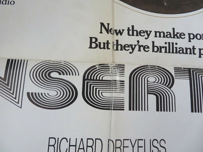 INSERTS US ORIGINAL ONE SHEET POSTER DREYFUSS HOSKINS HOLLYWOOD Movie posters