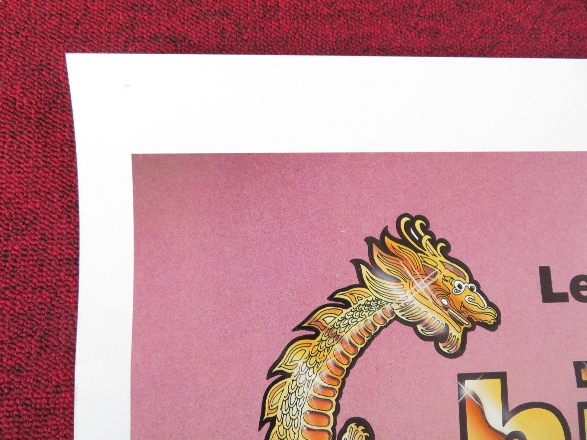 INSIDE CHINA LEE US ONE SHEET ROLLED POSTER KRISTARA BARRINGTON DESIREE LANE '84 Rendezvous Cinema Movie posters