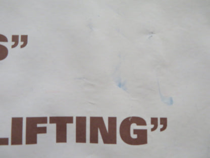 INSIDE I'M DANCING UK QUAD ROLLED POSTER JAMES MCAVOY STEVEN ROBERTSON 2004 Rendezvous Cinema Movie posters