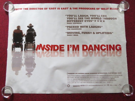 INSIDE I'M DANCING UK QUAD ROLLED POSTER JAMES MCAVOY STEVEN ROBERTSON 2004 Rendezvous Cinema Movie posters