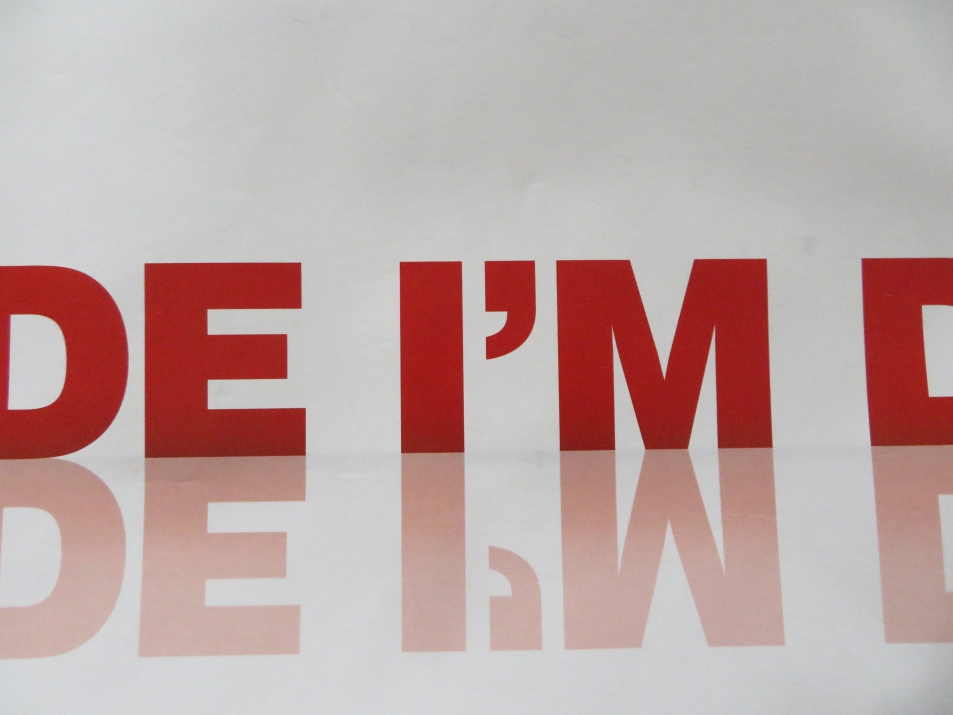 INSIDE I'M DANCING UK QUAD ROLLED POSTER JAMES MCAVOY STEVEN ROBERTSON 2004 Rendezvous Cinema Movie posters