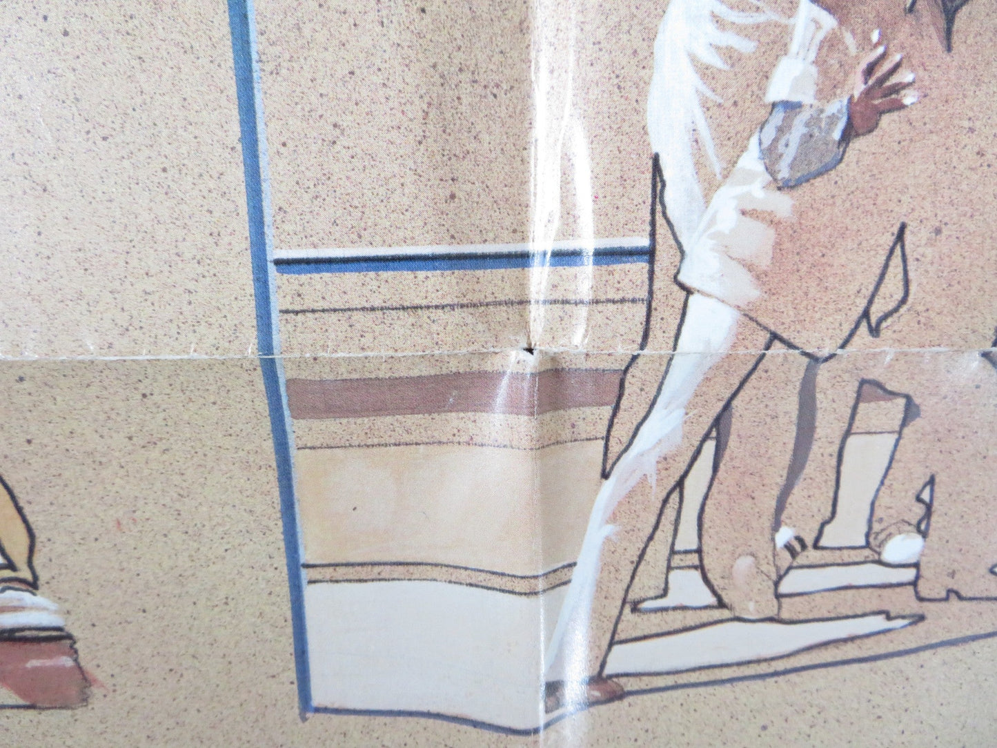 INSIDE MOVES FOLDED US ONE SHEET POSTER JOHN SAVAGE DAVID MORSE 1980 Rendezvous Cinema Movie posters