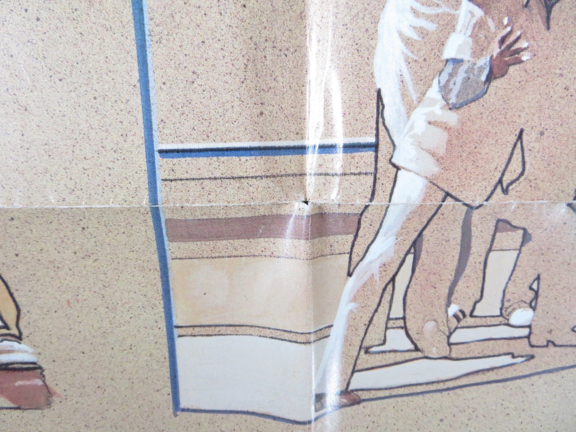 INSIDE MOVES FOLDED US ONE SHEET POSTER JOHN SAVAGE DAVID MORSE 1980 Rendezvous Cinema Movie posters