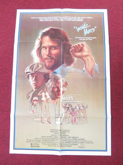 INSIDE MOVES FOLDED US ONE SHEET POSTER JOHN SAVAGE DAVID MORSE 1980 Rendezvous Cinema Movie posters