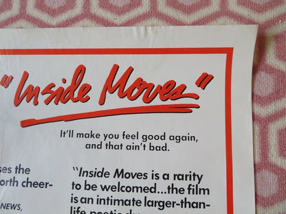 INSIDE MOVES US ONE SHEET ROLLED POSTER JOHN SAVAGE 1980 Movie posters