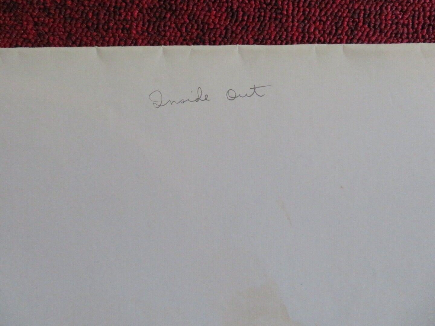 INSIDE OUT FOLDED US ONE SHEET POSTER TELLY SAVALAS JAMES MASON 1975 Movie posters