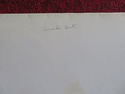 INSIDE OUT FOLDED US ONE SHEET POSTER TELLY SAVALAS JAMES MASON 1975 Movie posters