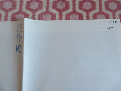 INSIDE OUT FOLDED US ONE SHEET POSTER TELLY SAVALAS ROBERT CULP 1975 Movie posters