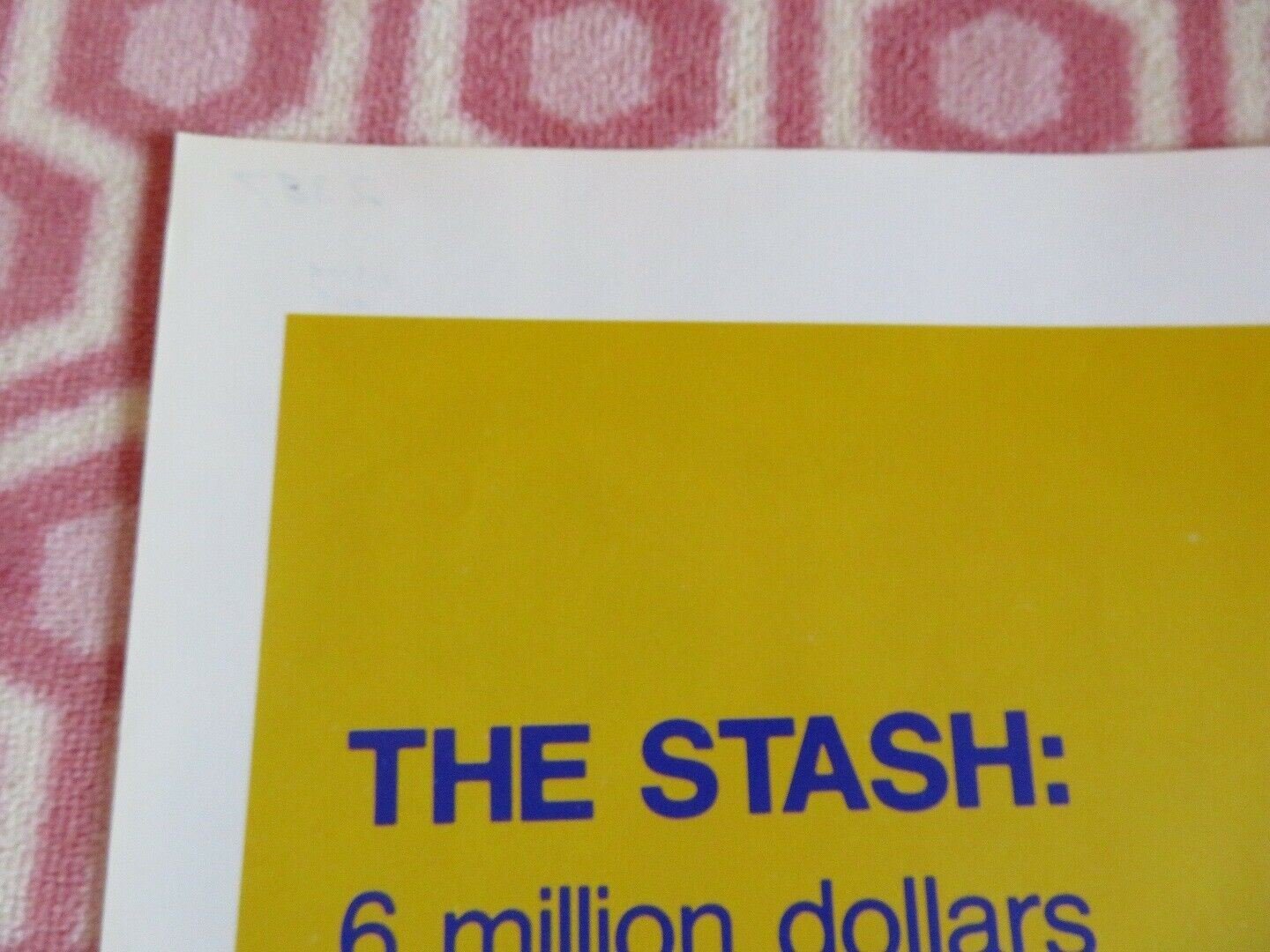 INSIDE OUT FOLDED US ONE SHEET POSTER TELLY SAVALAS ROBERT CULP 1975 Movie posters