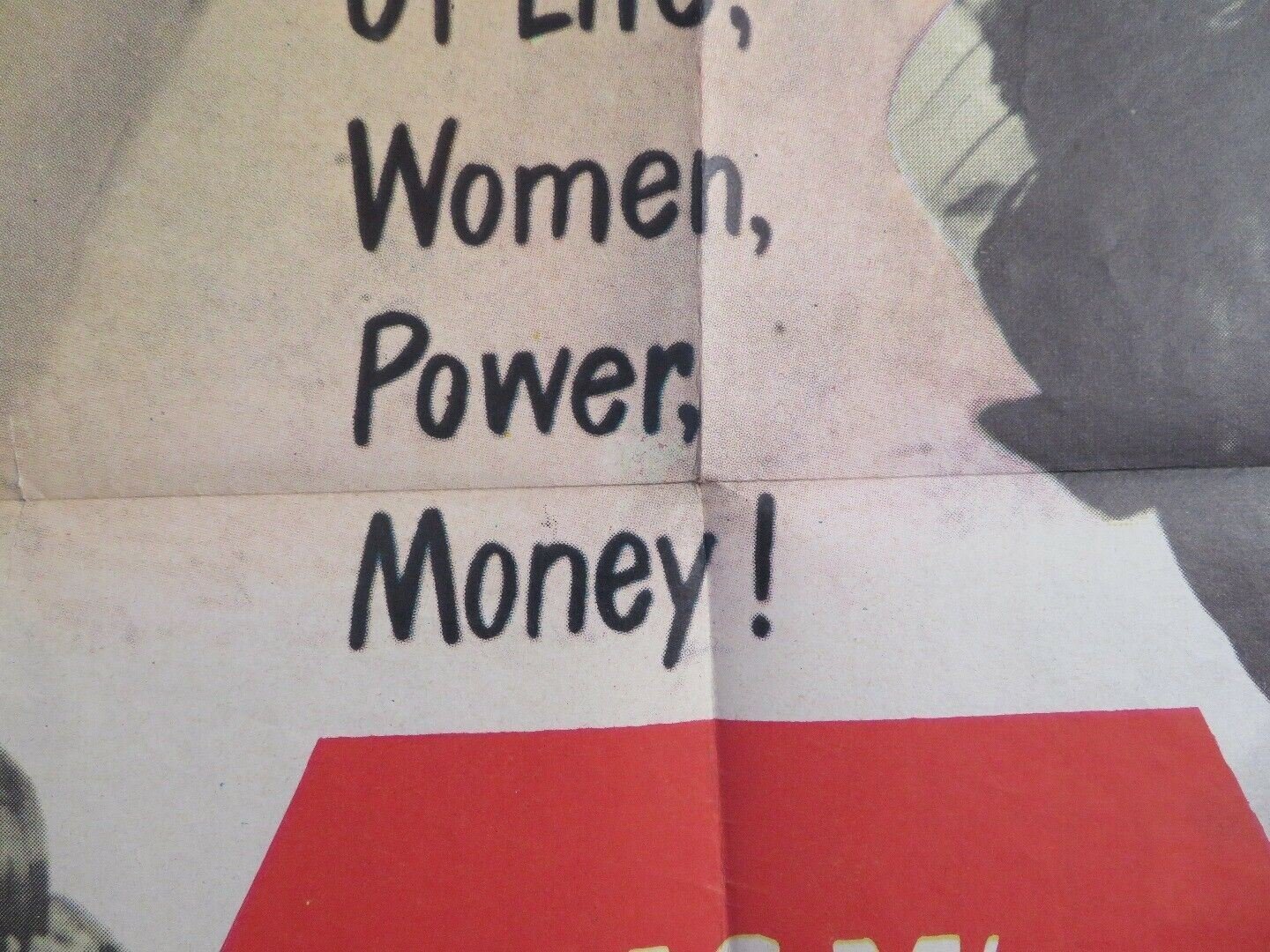 INSIDE STRAIGHT US ONE SHEET POSTER DAVID BRIAN LON CHANEY 1951 Movie posters