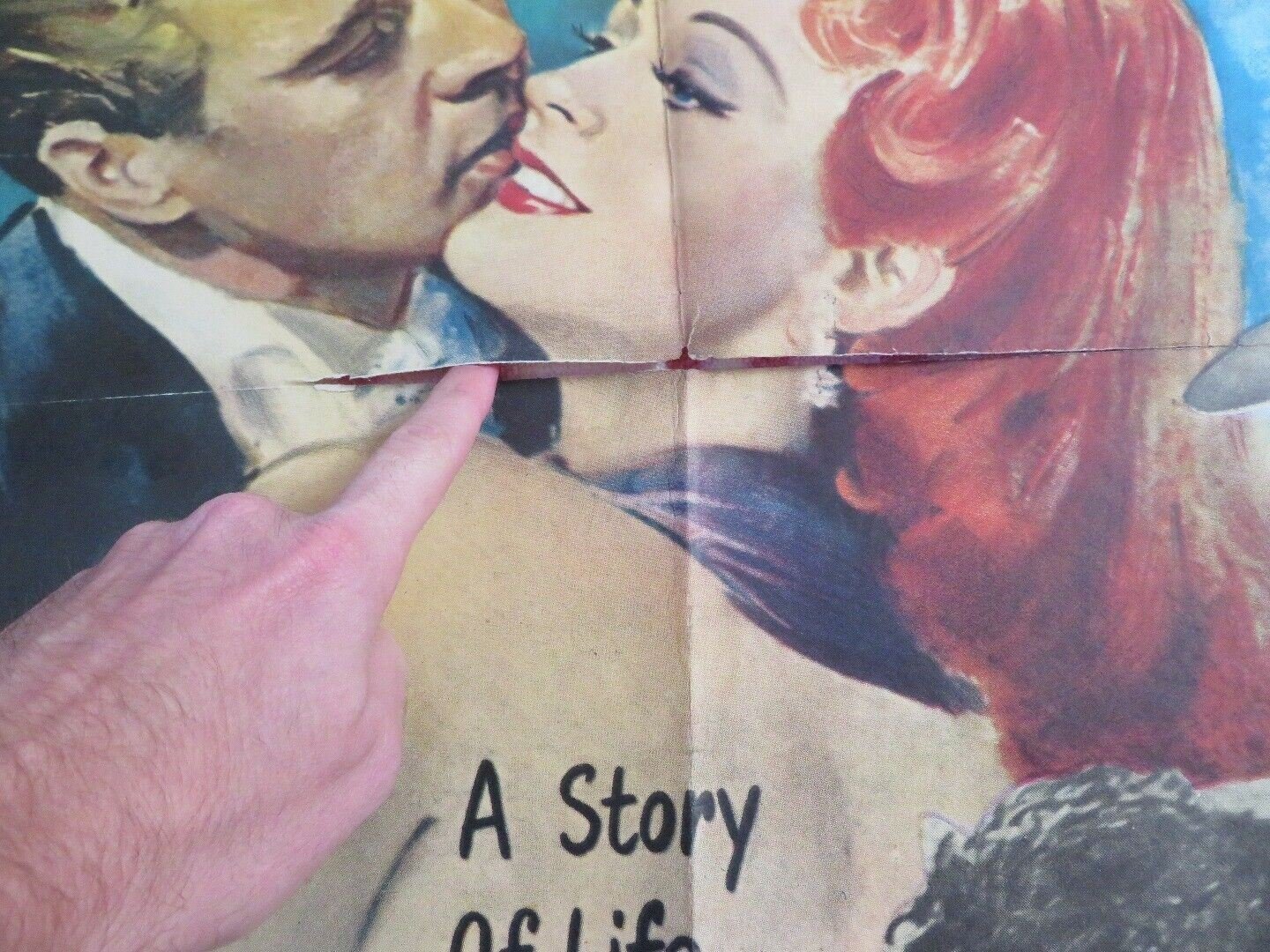 INSIDE STRAIGHT US ONE SHEET POSTER DAVID BRIAN LON CHANEY 1951 Movie posters