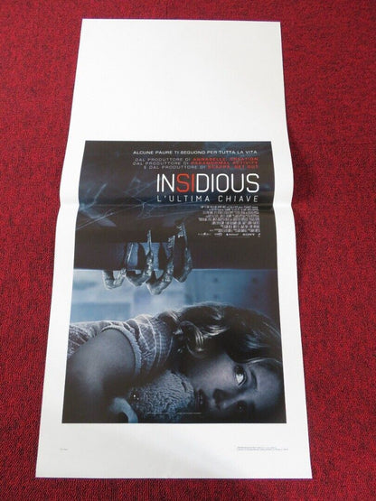 INSIDIOUS: THE LAST KEY ITALIAN LOCANDINA (27.5"x13") POSTER LIN SHAYE 2018 Movie posters
