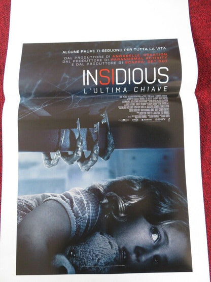 INSIDIOUS: THE LAST KEY ITALIAN LOCANDINA (27.5"x13") POSTER LIN SHAYE 2018 Movie posters