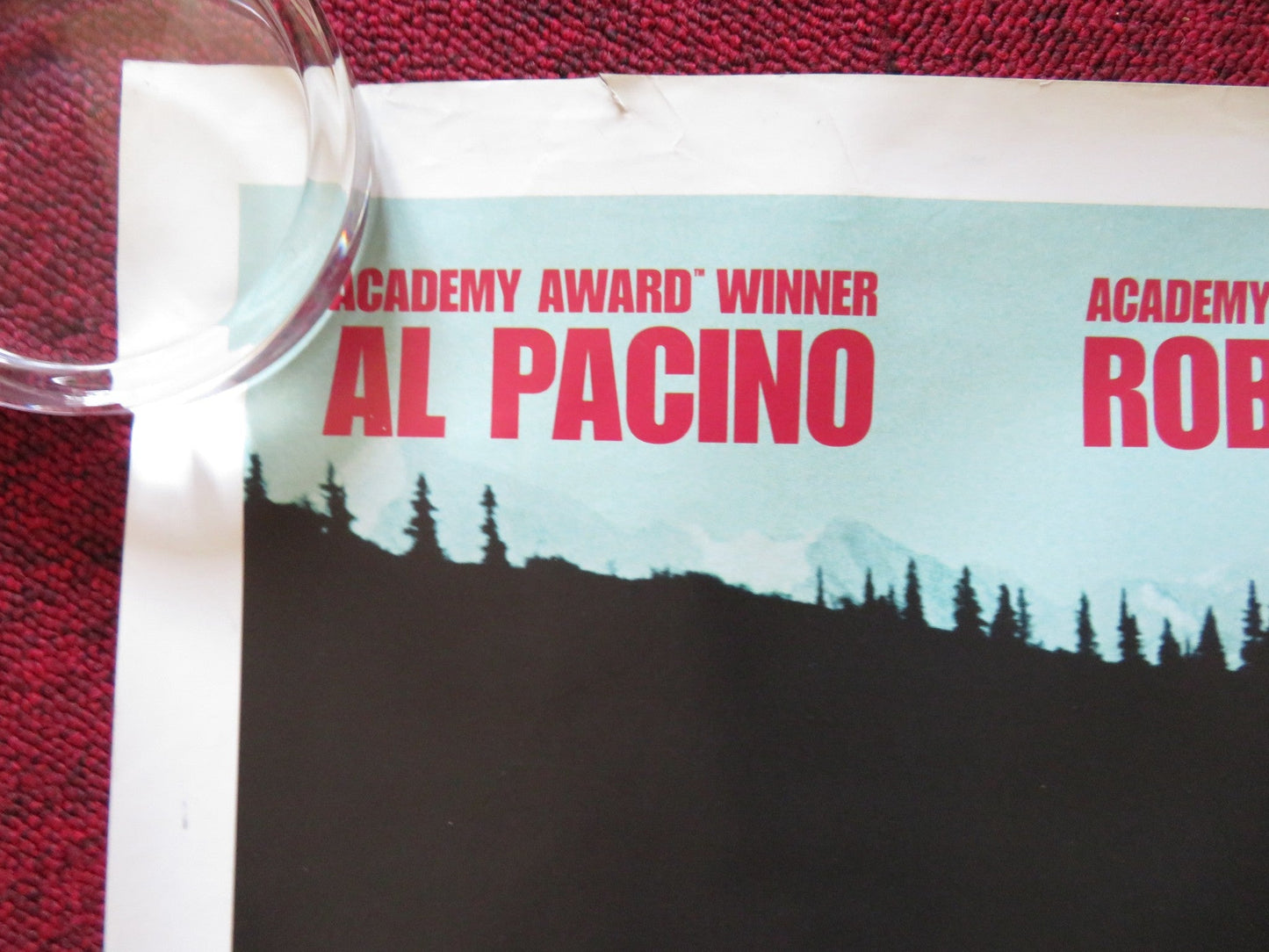 INSOMNIA UK QUAD (30"x 40") ROLLED POSTER AL PACINO ROBIN WILLIAMS 2002 Rendezvous Cinema Movie posters