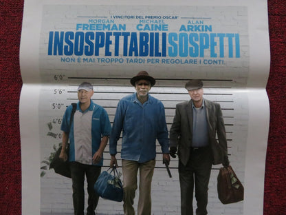 INSOSPETTABILI SOSPETTI ITALIAN LOCANDINA POSTER MORGAN FREEMAN MICHAEL CAINE Rendezvous Cinema Movie posters