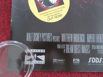 INSPECTOR GADGET UK QUAD (30"x 40") ROLLED POSTER DISNEY BRODERICK 1999 Rendezvous Cinema Movie posters