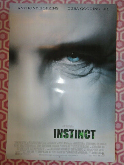 INSTINCT US ONE SHEET ROLLED POSTER ANTHONY HOPKINS CUBA GODING JR. Movie posters