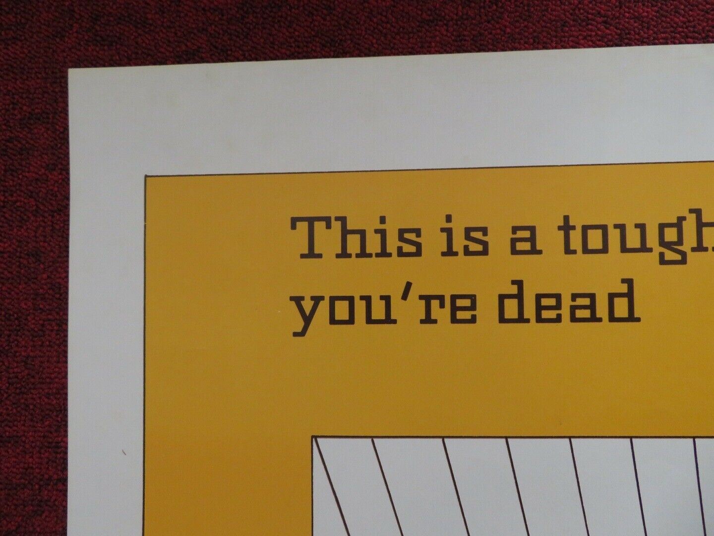 INSTRUCTORS OF DEATH / MARTIAL CLUB - KUNG FU US ONE SHEET ROLLED POSTER 1981 Movie posters