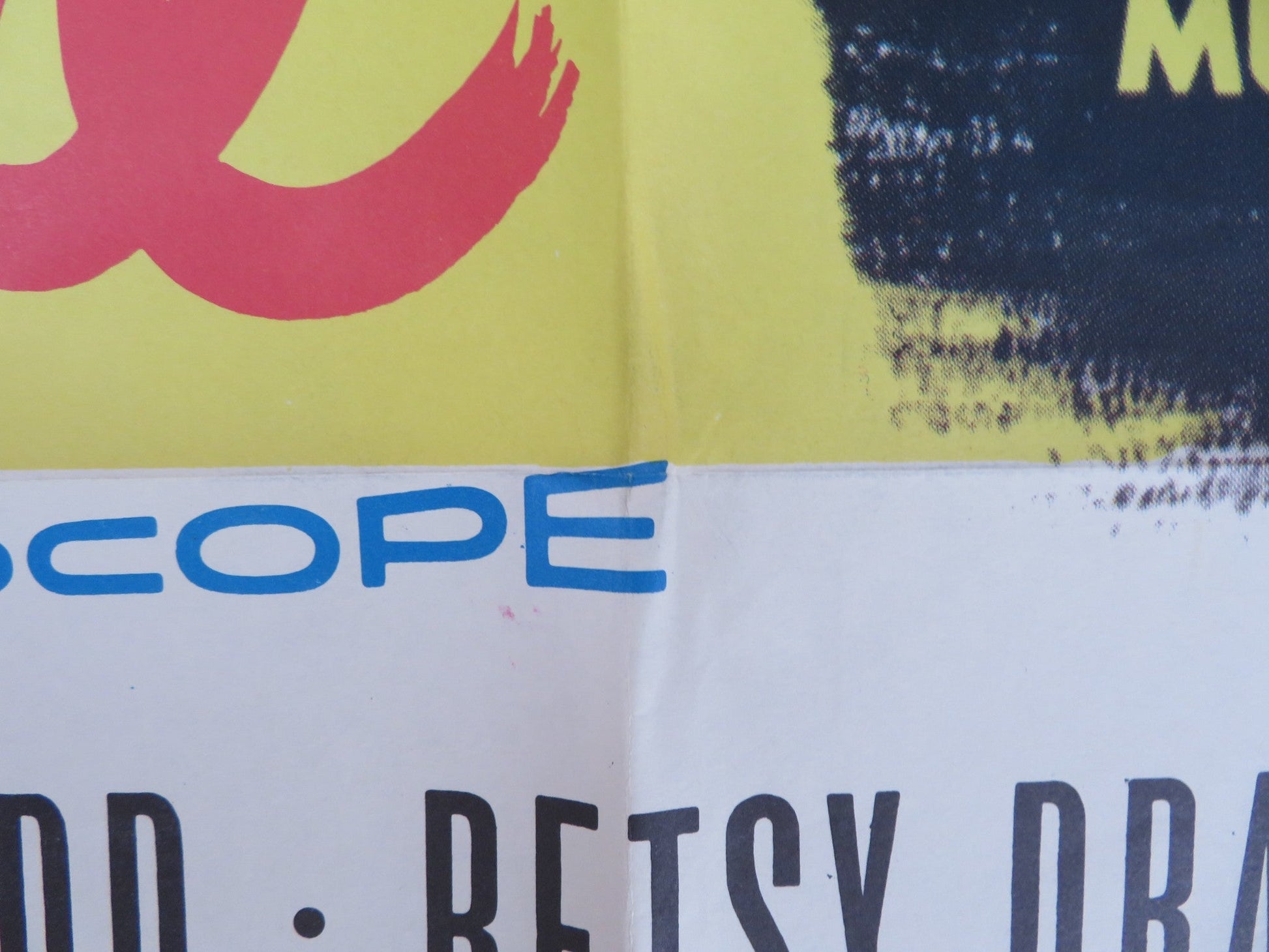 INTENT TO KILL FOLDED US ONE SHEET POSTER RICHARD TODD BETSY DRAKE 1958 Rendezvous Cinema Movie posters