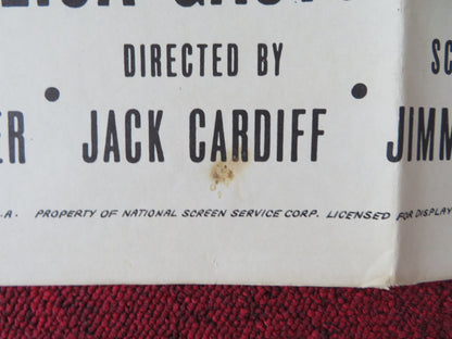 INTENT TO KILL FOLDED US ONE SHEET POSTER RICHARD TODD BETSY DRAKE 1958 Rendezvous Cinema Movie posters