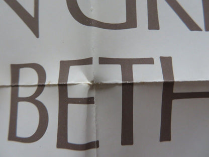 INTERIORS - STYLE B FOLDED US ONE SHEET POSTER WOODY ALLEN DIANE KEATON 1978 Movie posters