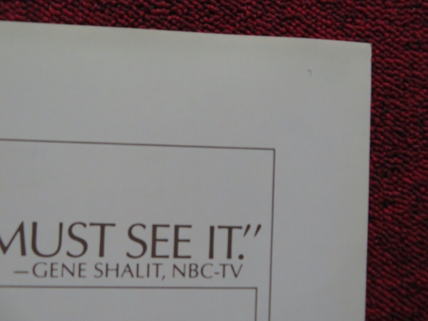 INTERIORS - STYLE B FOLDED US ONE SHEET POSTER WOODY ALLEN DIANE KEATON 1978 Movie posters