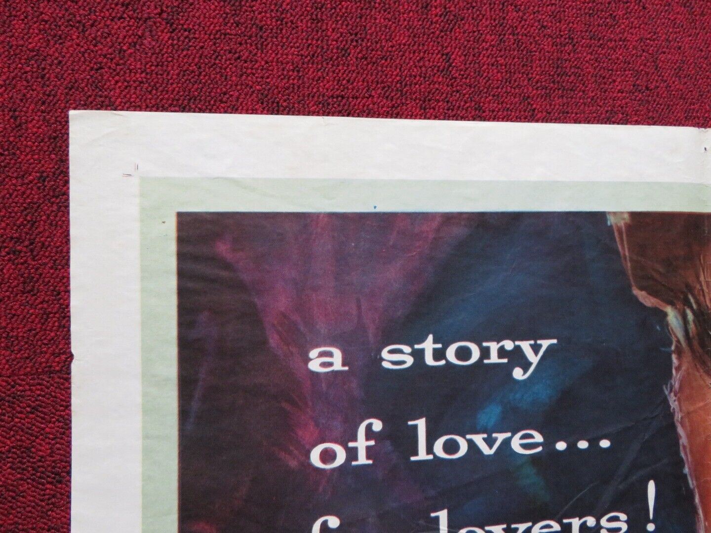 INTERLUDE FOLDED US ONE SHEET POSTER JUNE ALLYSON ROSSANO BRAZZI 1957 - Rendezvous Cinema