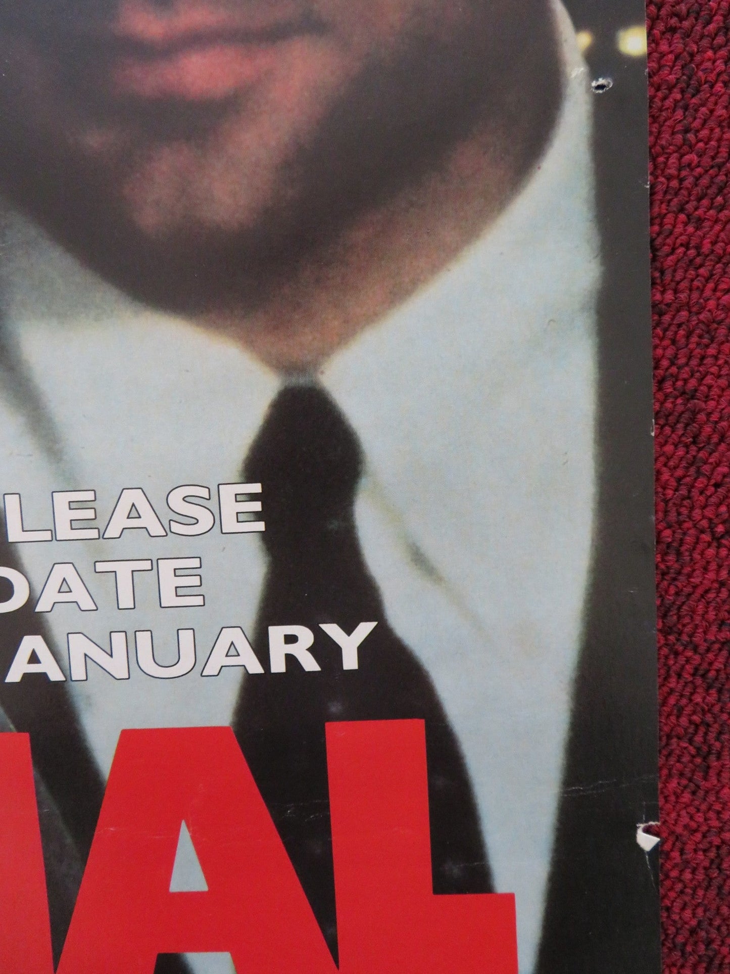 INTERNAL AFFAIRS VHS VIDEO POSTER RICHARD GERE ANDY GARCIA 1990 Rendezvous Cinema Movie posters