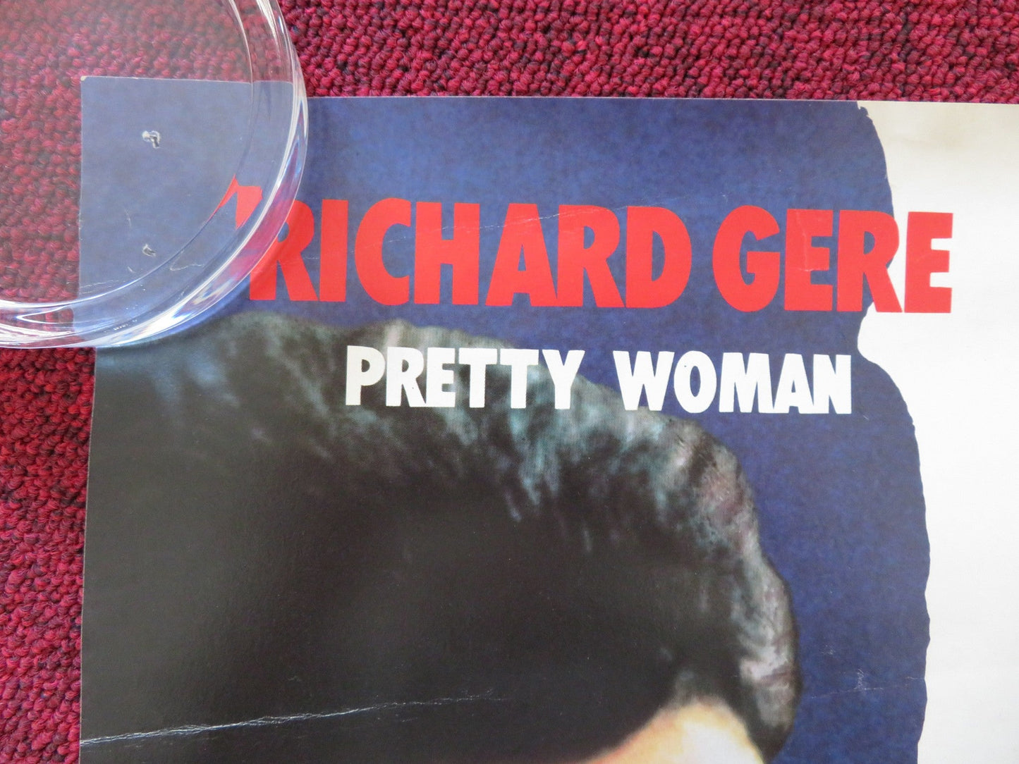 INTERNAL AFFAIRS VHS VIDEO POSTER RICHARD GERE ANDY GARCIA 1990 Rendezvous Cinema Movie posters