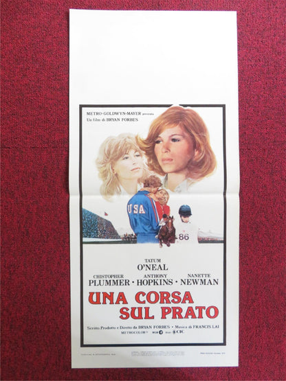 INTERNATIONAL VELVET ITALIAN LOCANDINA POSTER TATUM O'NEAL PLUMMER 1978 Rendezvous Cinema Movie posters