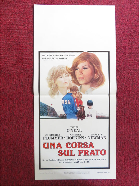 INTERNATIONAL VELVET ITALIAN LOCANDINA POSTER TATUM O'NEAL PLUMMER 1978 Rendezvous Cinema Movie posters