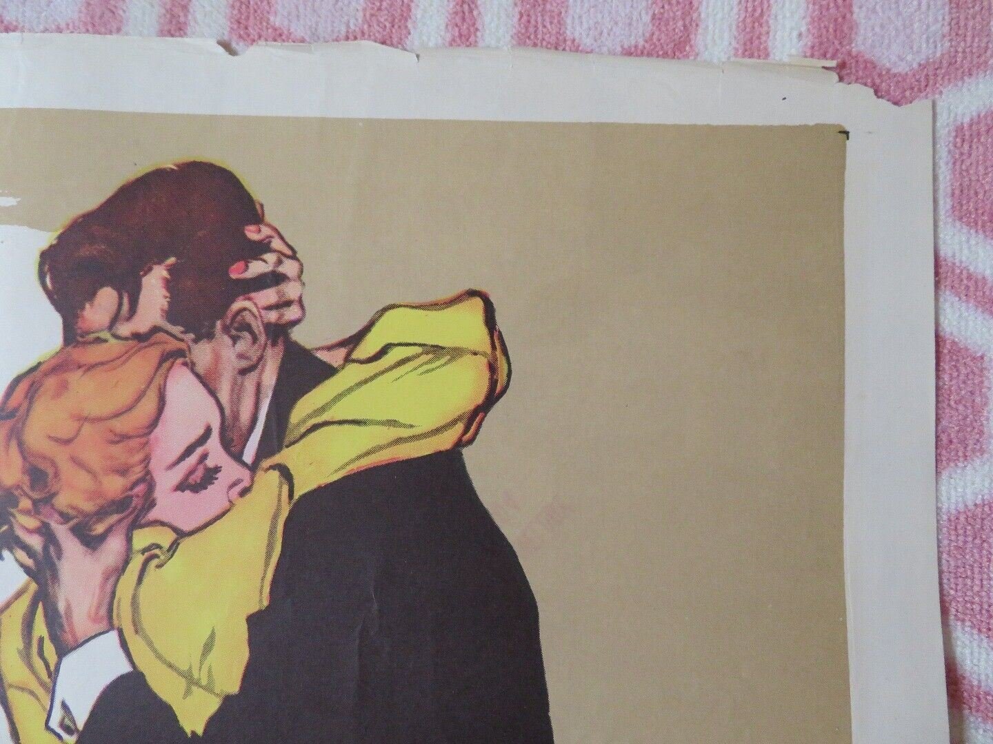 INTERRUPTED MELODY FOLDED US ONE SHEET POSTER GLENN FORD ELEANOR PARKER 1955 Movie posters