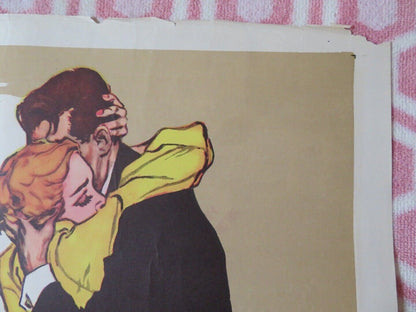 INTERRUPTED MELODY FOLDED US ONE SHEET POSTER GLENN FORD ELEANOR PARKER 1955 Movie posters