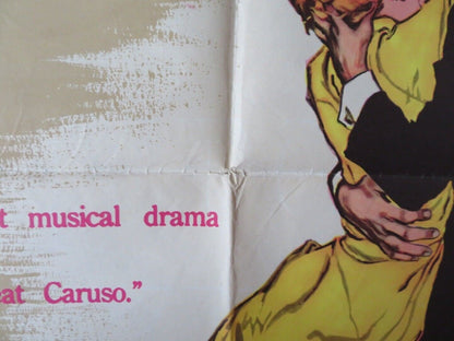 INTERRUPTED MELODY FOLDED US ONE SHEET POSTER GLENN FORD ELEANOR PARKER 1955 Movie posters