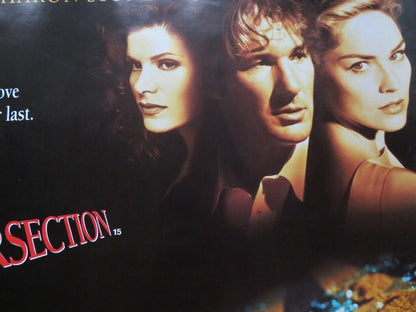 INTERSECTION QUAD (30"x 40") ROLLED POSTER RICHARD GERE SHARON STONE 1994 Movie posters
