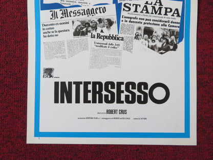 INTERSESSO ITALIAN LOCANDINA POSTER ROBERT CRUS ESLY CRUS 1981 Rendezvous Cinema Movie posters