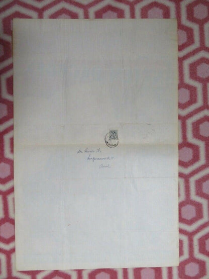 INTIEM DAGBOEK/Hochzeitsglocken BELGIUM (21.5"x 14) POSTER 1954 Movie posters