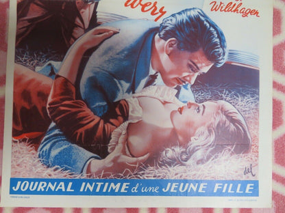 INTIEM DAGBOEK/Hochzeitsglocken BELGIUM (21.5"x 14) POSTER 1954 Movie posters