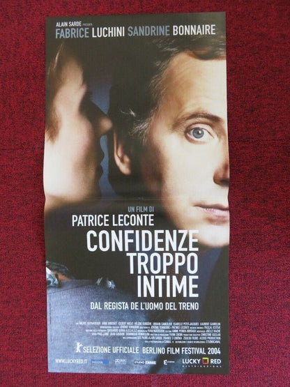 INTIMATE STRANGERS ITALIAN LOCANDINA (25"x12.5") POSTER FABRICE LUCHINI 2004 Movie posters