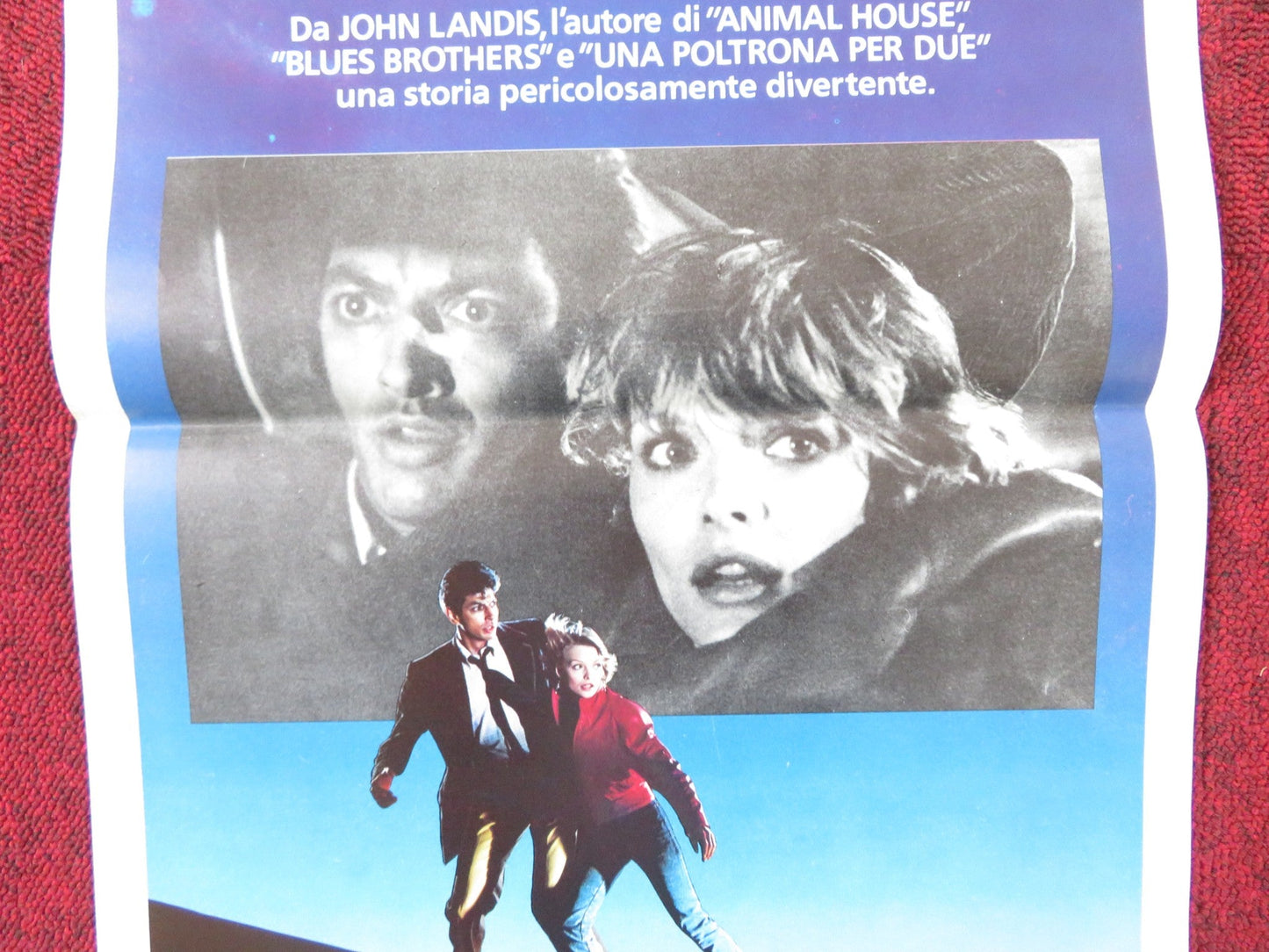 INTO THE NIGHT ITALIAN LOCANDINA POSTER JEFF GOLDBLUM MICHELLE PFEIFFER 1985 Rendezvous Cinema Movie posters