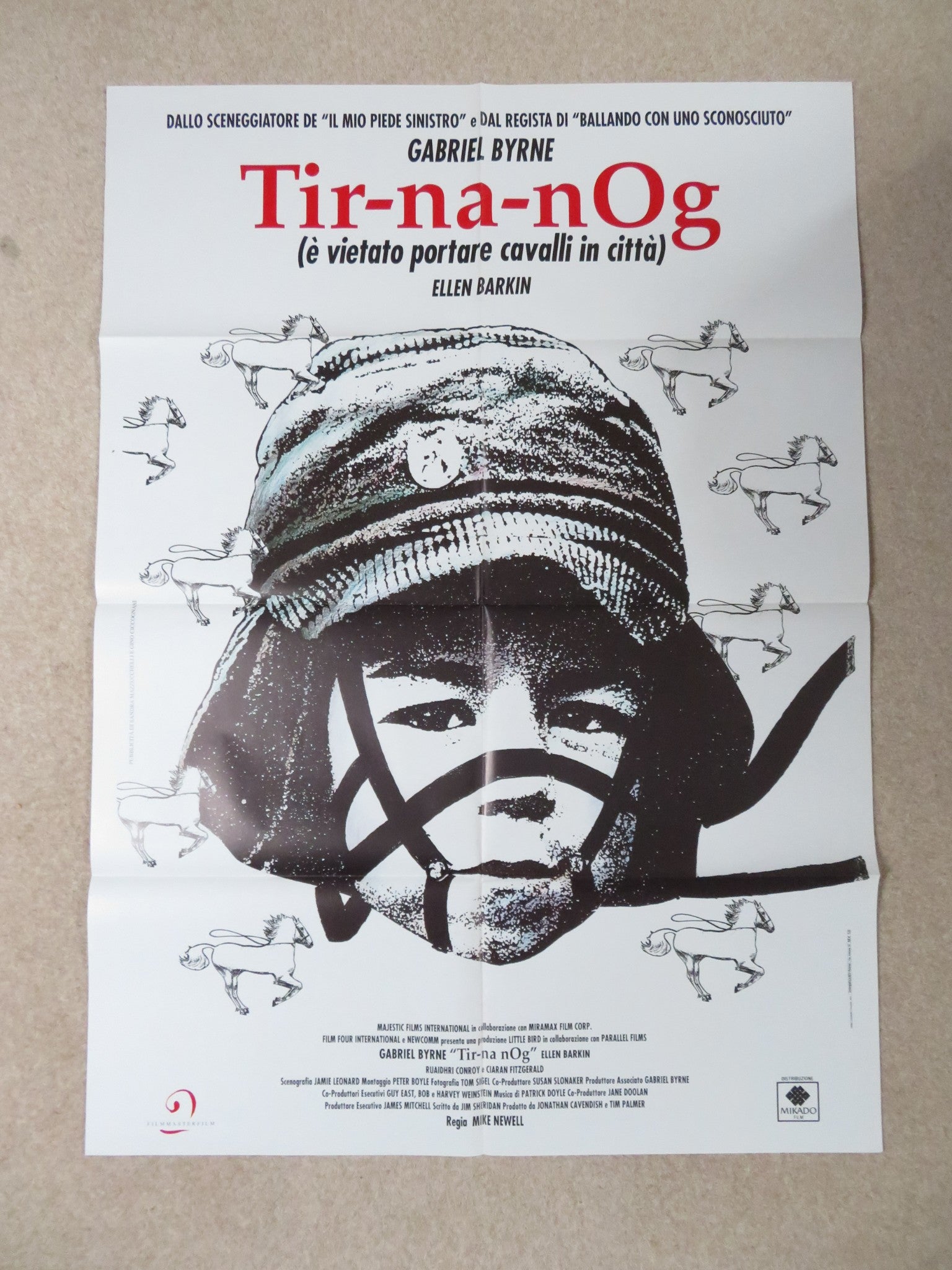INTO THE WEST / TIR - NA - NOG ITALIAN 2 FOGLIO POSTER GABRIEL BYRNE E.BARKIN 1992 Rendezvous Cinema Movie posters