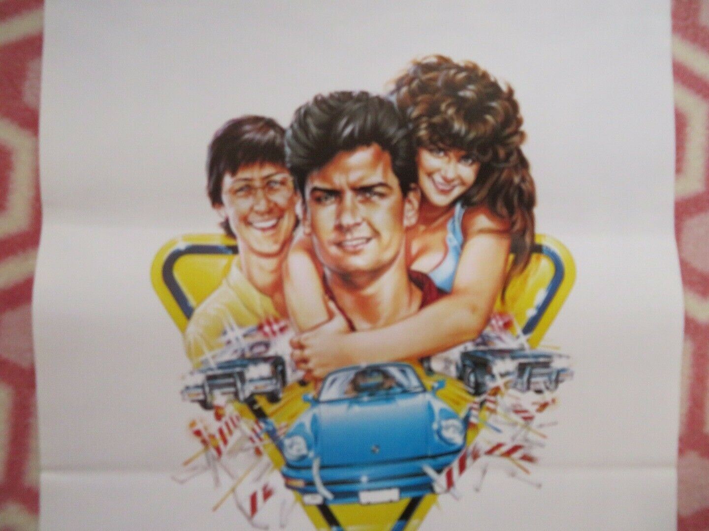 INTRE SI LITIGA MEGLIO ITALIAN LOCANDINA (27.5"x13") POSTER CHARLIE SHEEN 1988 Movie posters